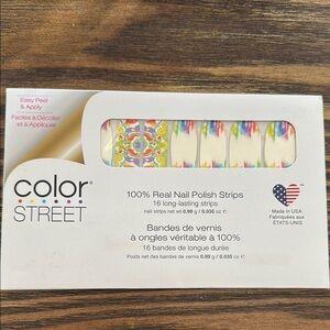 Make a Splash - Color Street Pastel Kaleidoscope Nail Strips Party Supplies